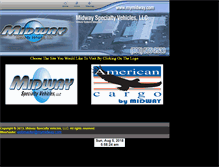 Tablet Screenshot of midwayspecialtyvehicles.com